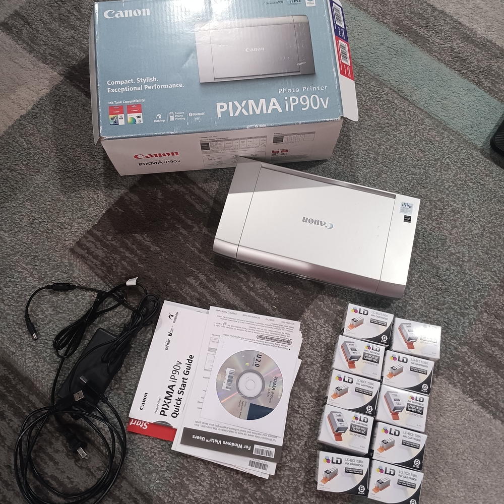 Canon PIXMA iP90v Photo Printer